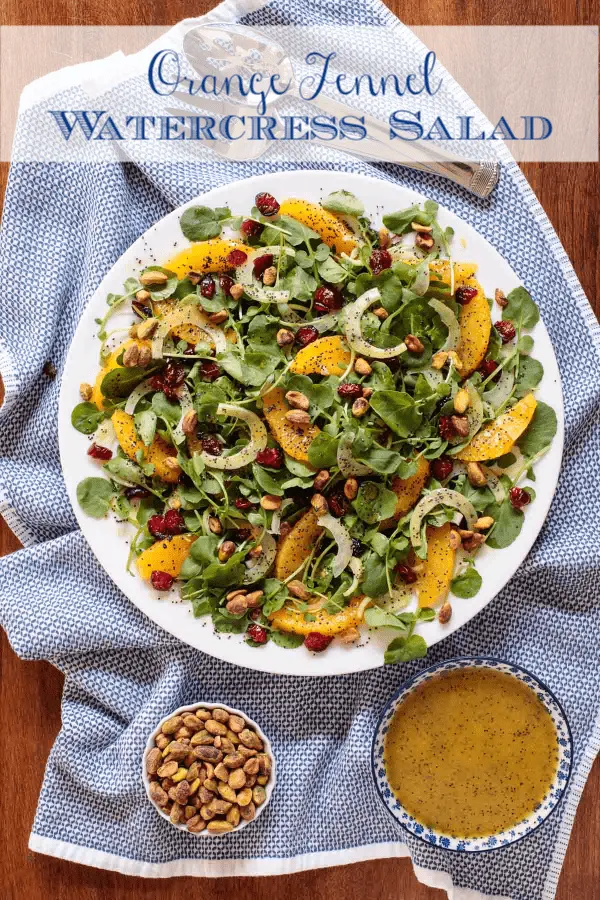 Orange, Watercress And Olive Salad