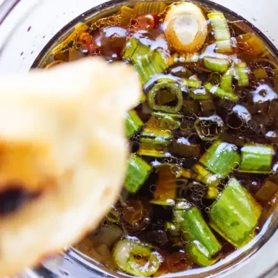 Orange Zest And Honey Pot Sticker Dipping