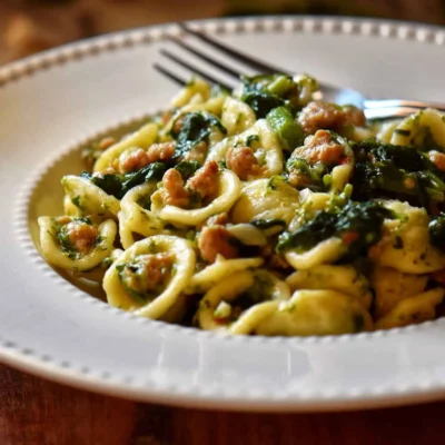 Orecchiette With Sausage And Broccoli Rabe