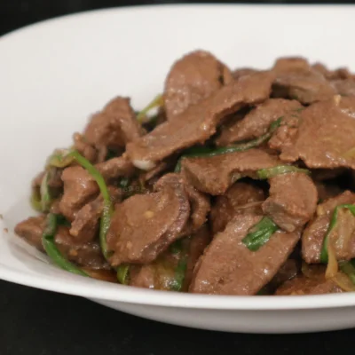 Oriental Beef Liver