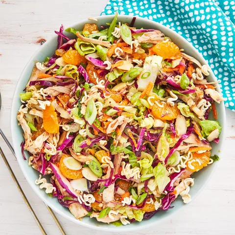 Oriental Chicken Salad With Crunchy