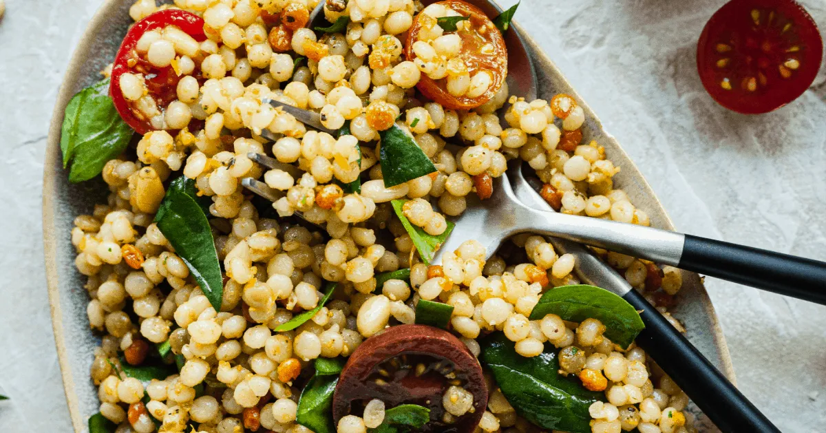 Orzo, Grape And Pistachio Salad