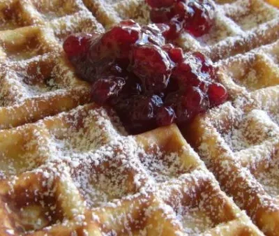 Our Favourite Belgian Waffles