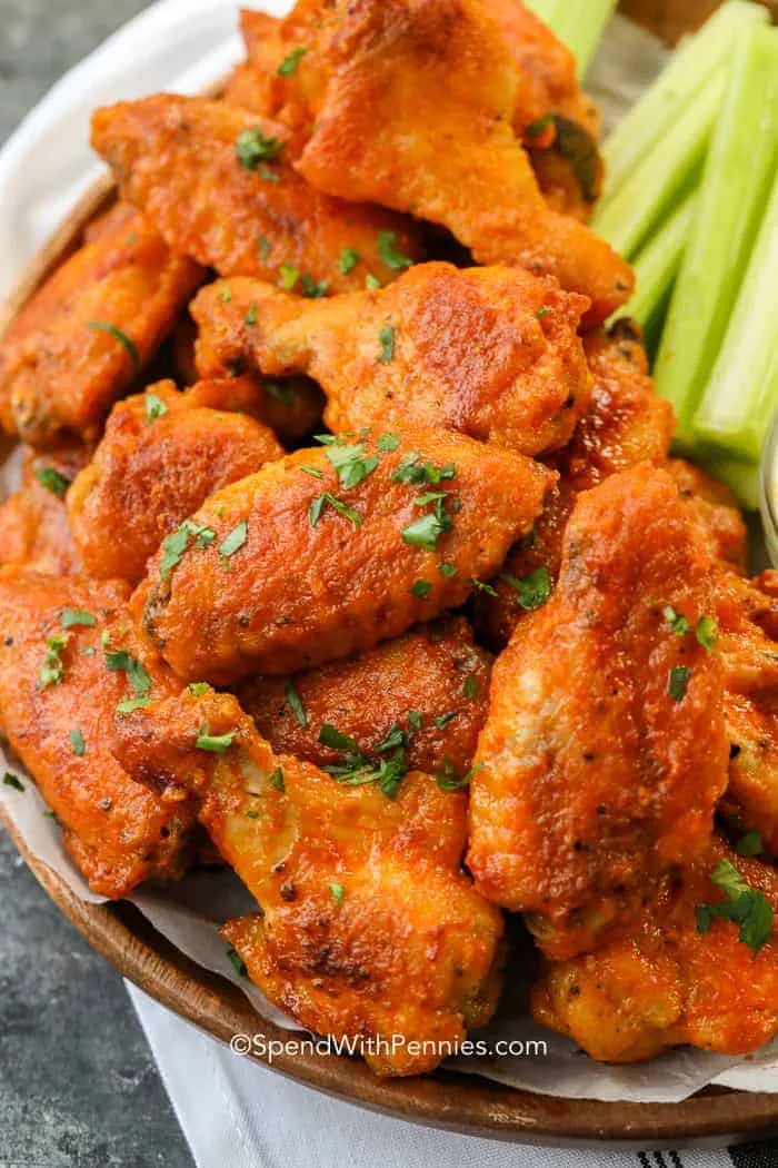 Oven Baked Buffalo Wings