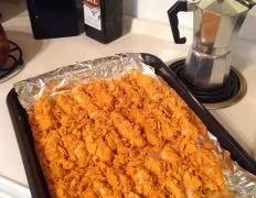 Oven Baked Cheez-It Chicken Tenders