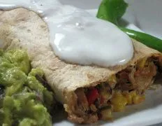 Oven Baked Chicken &Amp; Veg Chimichangas