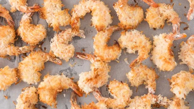 Oven-Baked Coconut Shrimp Low-Fat