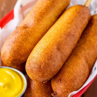 Oven Baked Corn Dogs