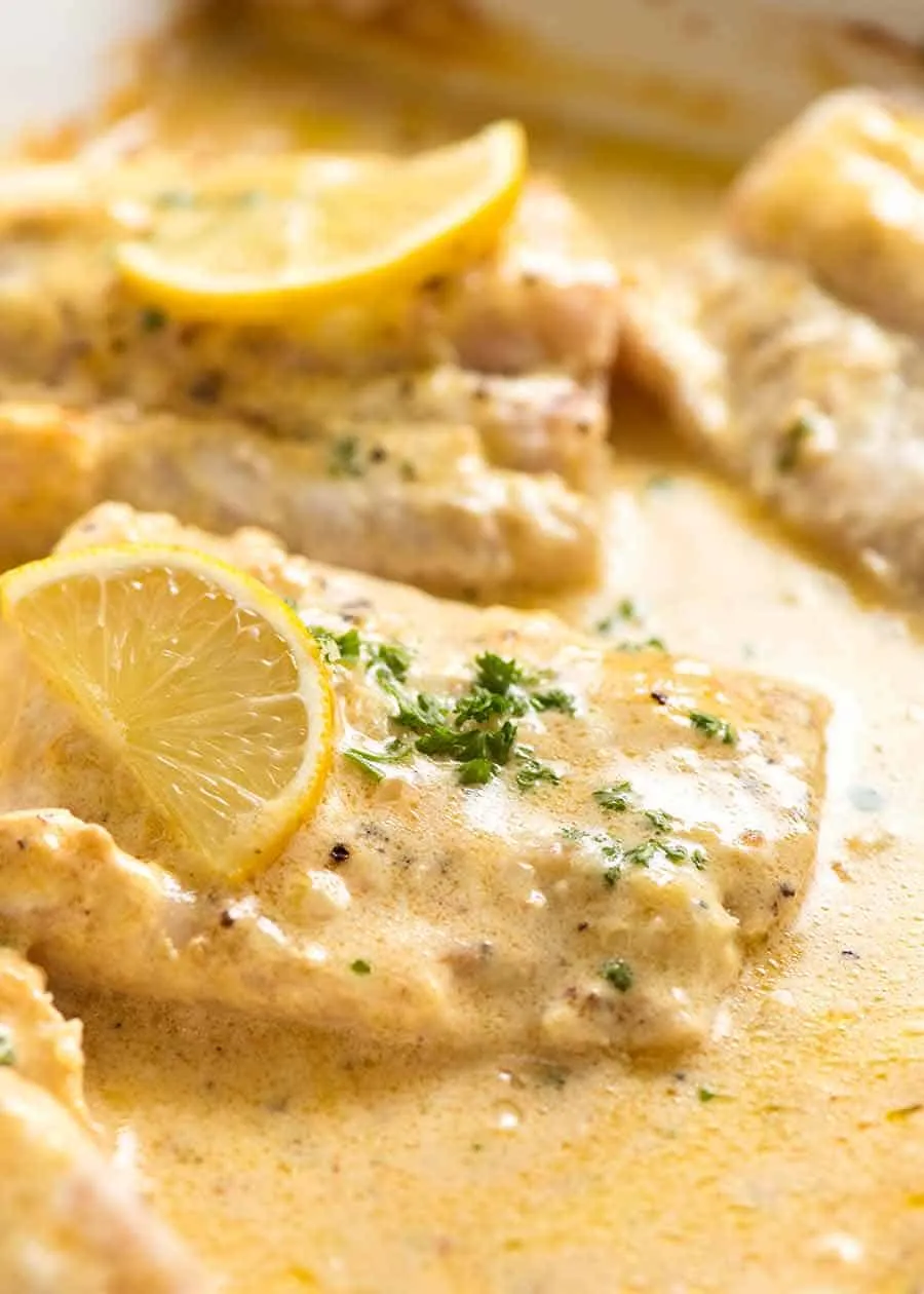 Oven Baked French Fish Fillets