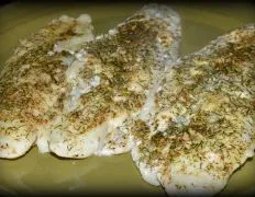 Oven Baked Maine Fish