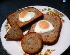 Oven-Baked Sunny Side Up Egg Toast