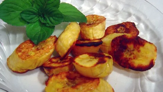 Oven Baked Sweet Plantains