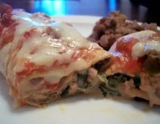 Oven-Baked Turkey-Spinach Enchiladas