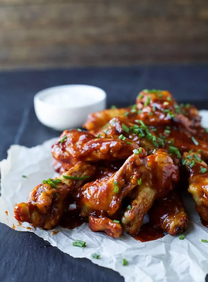 Oven-Barbecued Chicken Wings