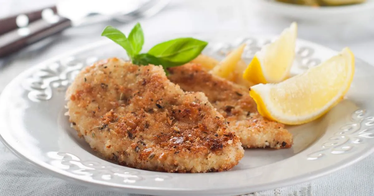 Oven Fried Breaded Pork Chops