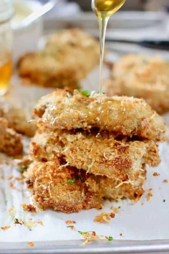 Oven Fried Chicken Thighs With Panko And
