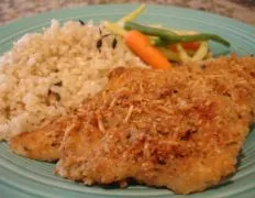 Oven-Fried Garlic Chicken