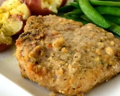 Oven Fried Pork Chops