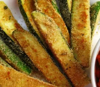 Oven-Fried Zucchini Sticks