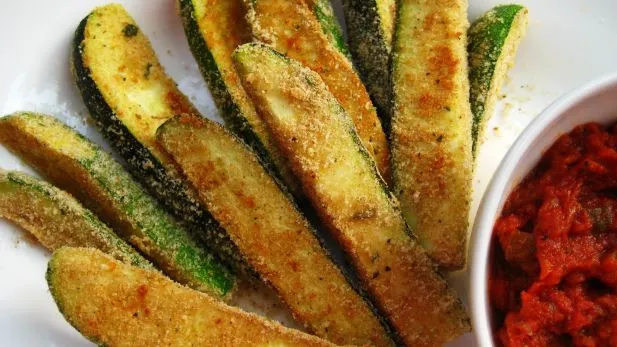 Oven-Fried Zucchini Sticks