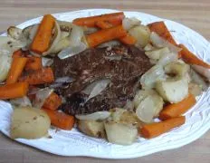 Oven Pot Roast With Carrots And Potatoes