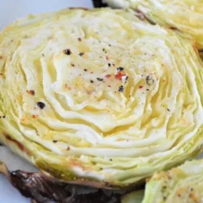 Oven Roasted Cabbage