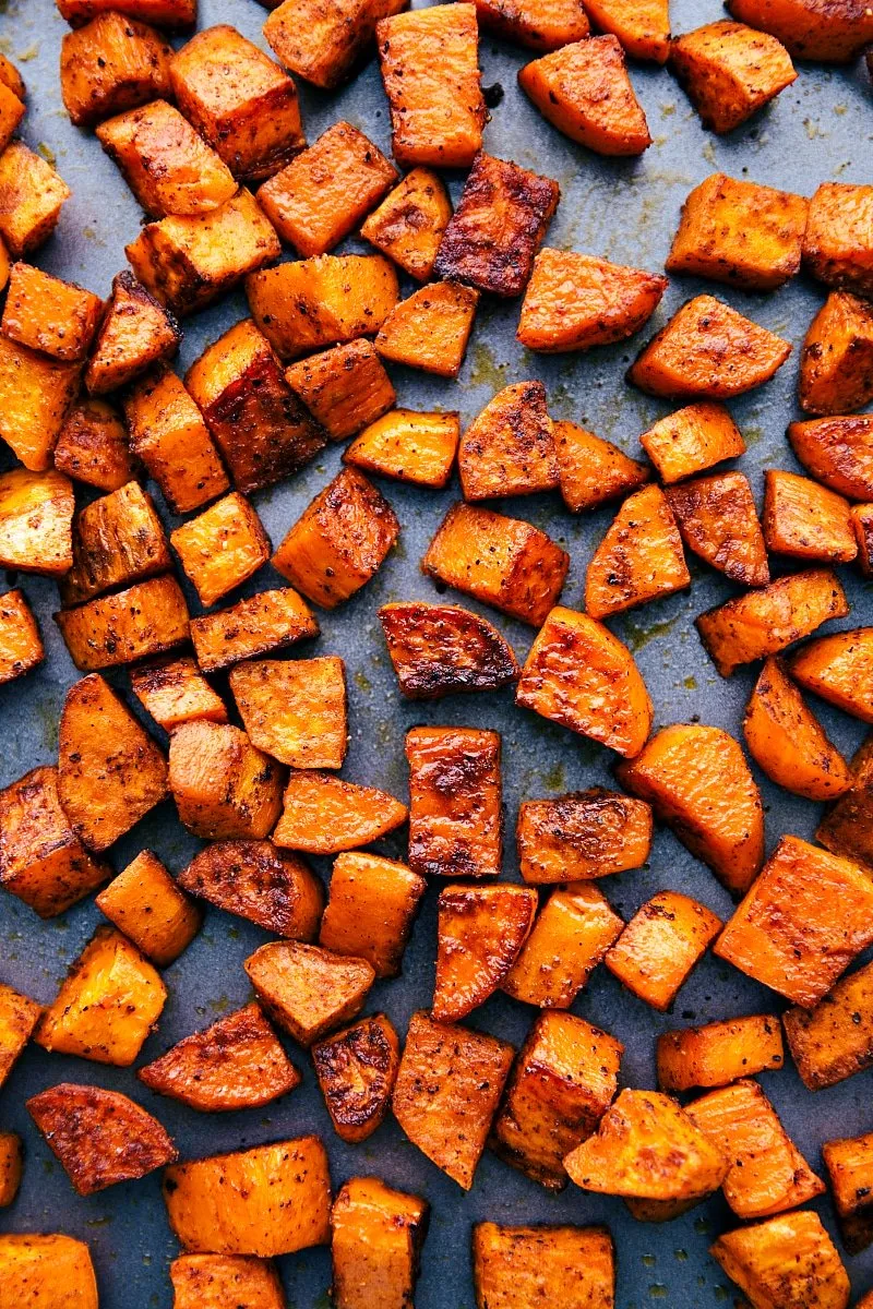 Oven Roasted Sweet Potatoes