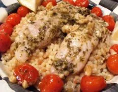 Oven Roasted Tilapia With Tomatoes