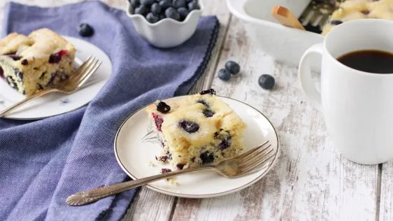 Overnight Blueberry Coffee Cake