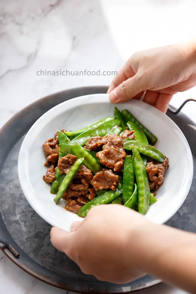 Oyster Sauce Beef And Snow Peas