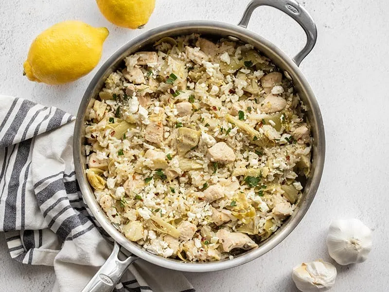 Pan-Cooked Chicken Breasts With Artichoke