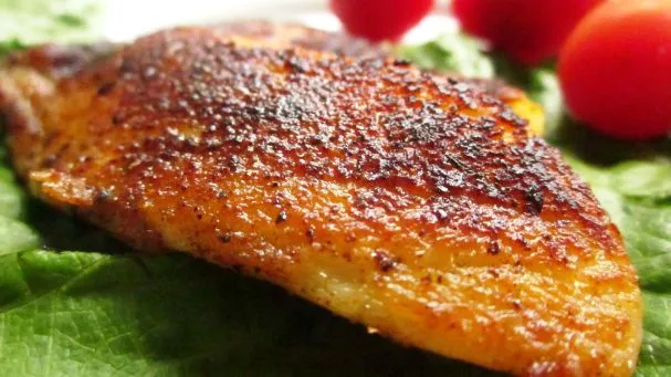 Pan Fried Blackened Fish