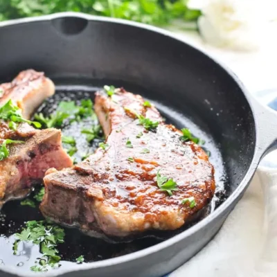 Pan Fried Pork Chops