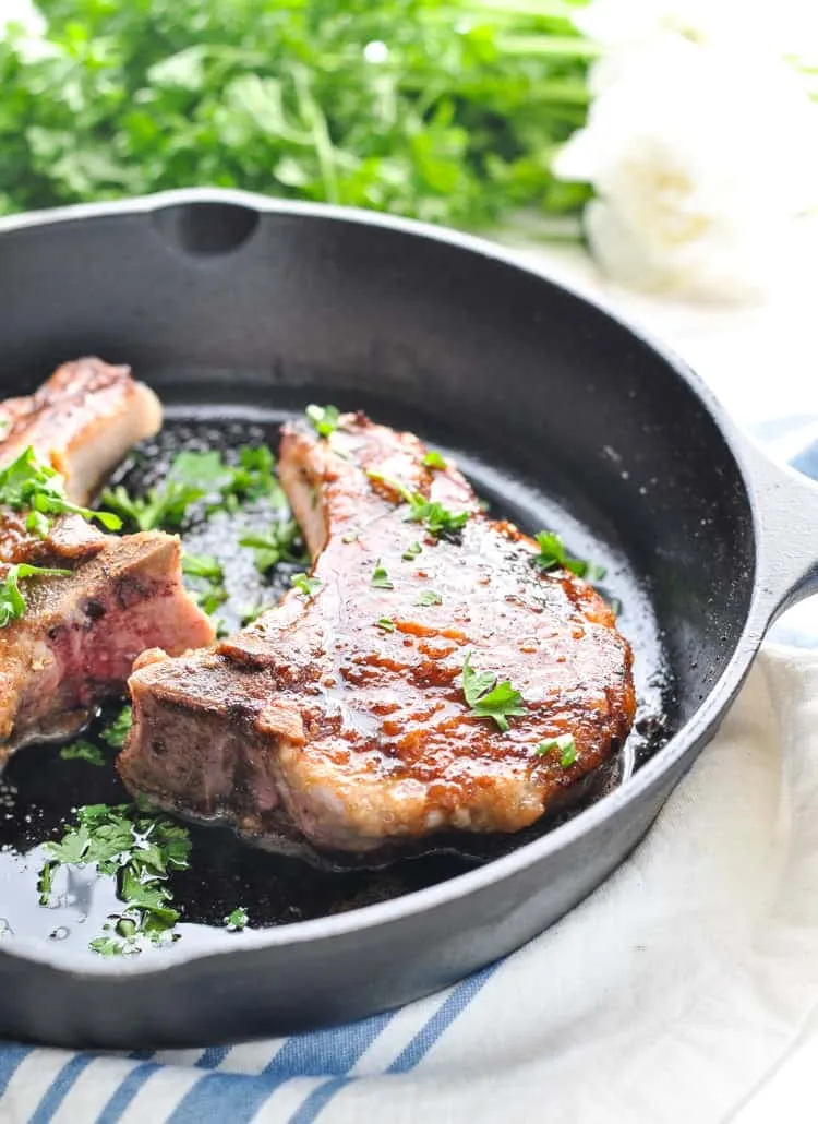 Pan Fried Pork Chops