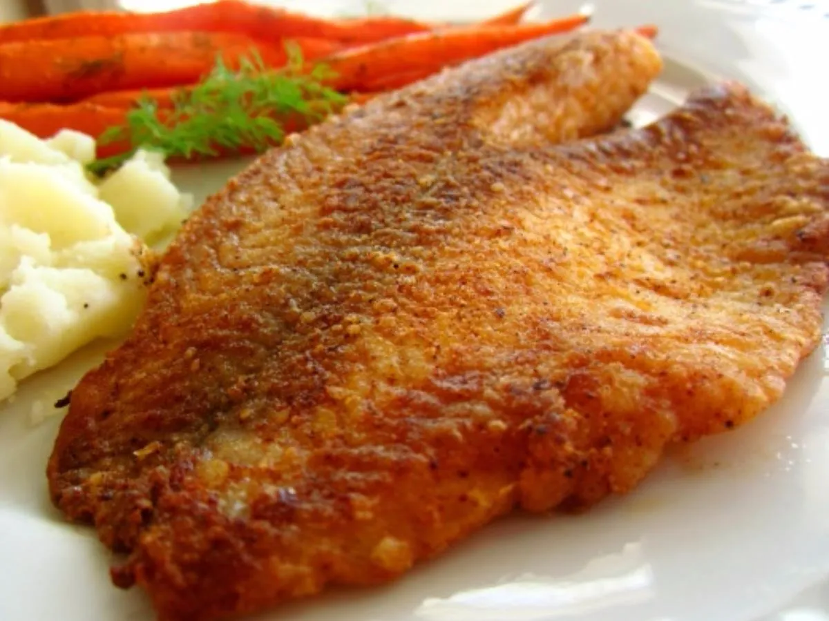 Pan Fried Seasoned Tilapia