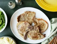 Pan Grilled Pork Chops