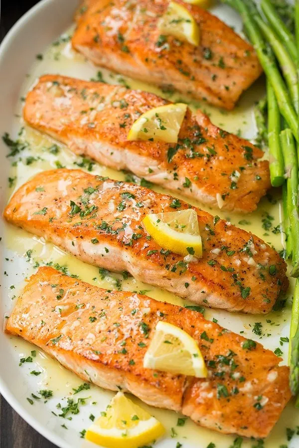 Pan Grilled Salmon