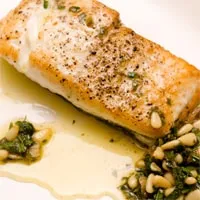 Pan-Roasted Halibut Steaks With Chermoula