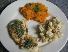 Pan-Seared Cod With Basil Sauce