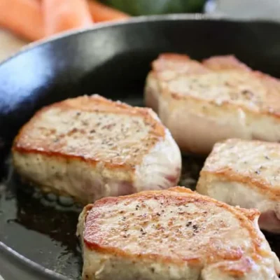 Pan Seared Pork Chops