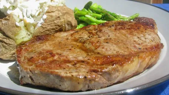 Pan Seared Steak From Alton Brown