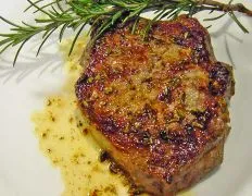 Pan Seared Veal Chops With Rosemary