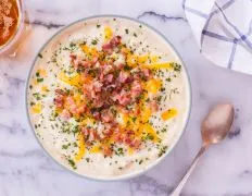 Paneras Cream Cheese Potato Soup