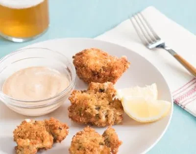 Panko Fried Oysters For Two