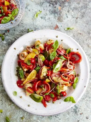 Panzanella Italian Bread Salad