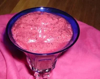 Papaya Berry Smoothie