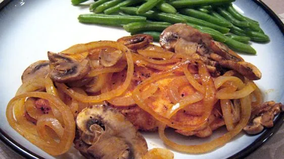 Paprika Chicken With Mushrooms