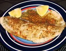 Paprika-Dusted Tilapia With Fresh Dill Recipe