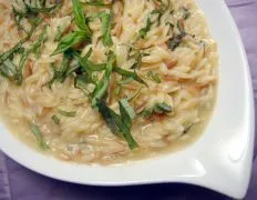 Parmesan And Basil Orzo