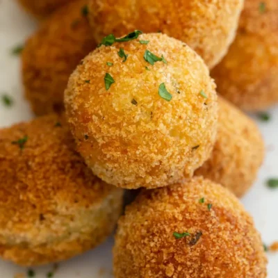 Parmesan And Mozzarella Cheese Ball